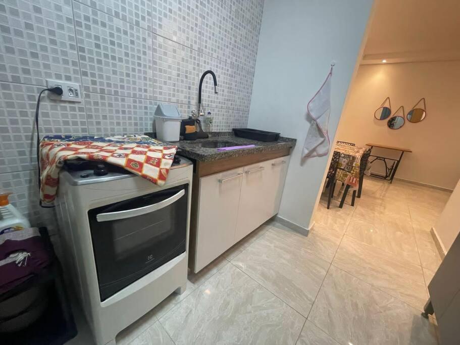 Apartamento Beira Mar - Praia Massaguacu Caraguatatuba Eksteriør bilde